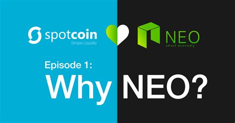Just the right level of insane alpha to provide a low var way of playing the upside of the crypto boom with a lot lower capital risk. Spotcoin loves NEO Ep. 1: why did we choose the NEO ...