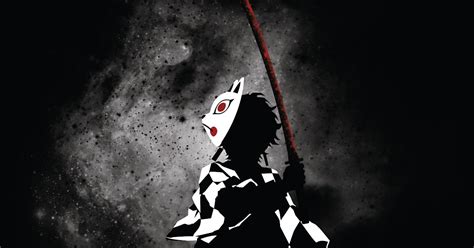 Demon Slayer Wallpaper Black Anime Wallpaper Hd