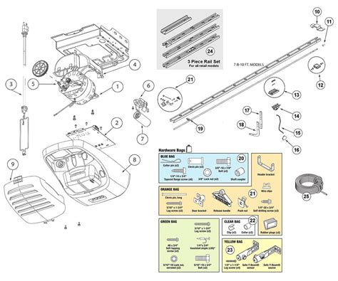 1024, 1042, 1022, chainlift 600, ouietlift 600, origin 600, 1026, standard drive, codedodge and intellicode all models may not be listed. Genie 2564, 2562 Garage Door Opener Parts Diagram