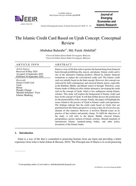The following terms and expressions shall have the meanings assigned to each: (PDF) The Islamic Credit Card Based on Ujrah Concept ...