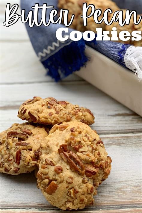 Southern Butter Pecan Cookies Drop Cookie Recipe