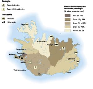 Iceland Economic map | Order and download Iceland Economic map