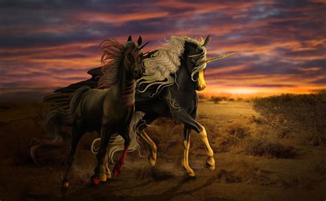 Pin By Mallory M On Fantasy Horses Fantasy Horses Sunset Horses