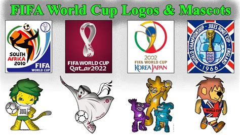 All Fifa World Cup Logos And Mascots Host Nations Fifa World Cup