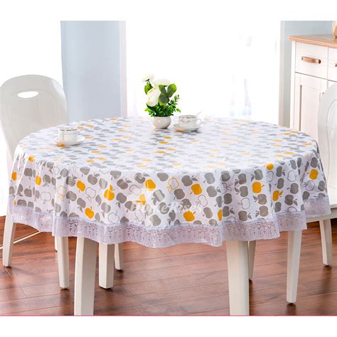 Round Kitchen Table Cloth