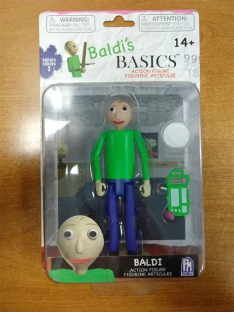 Baldis Basics 5” Baldi Happy Action Figure Series 1 Phatmojo Brand New