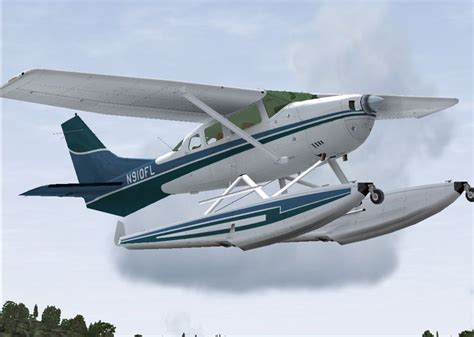 Cessna U206g Stationair Float N910fl For Fsx