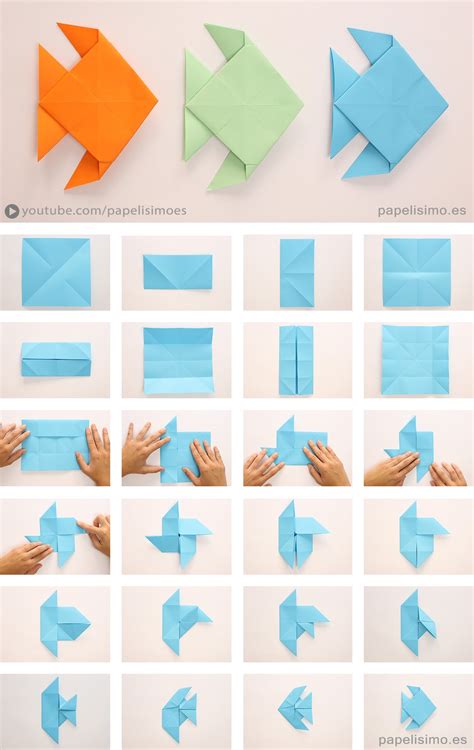 Origami Ideas Pez Koi De Origami Paso A Paso