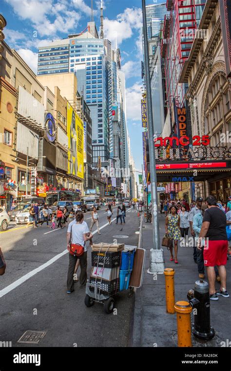 Broadway Manhattan New York City Stock Photo Alamy