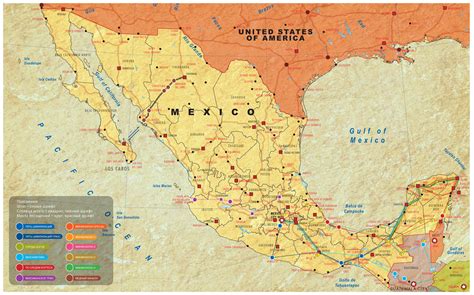 Map Of Mexico Cancun Riviera Maya And Mexico City Arminas Travel