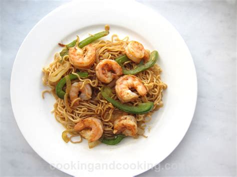 Shrimp Chow Mein Chinese Recipes Cooking And Cooking