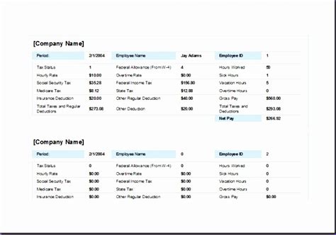10 Employee Wages And Holiday Record Excel Templates