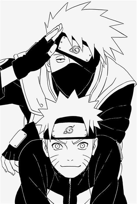 Imagem De Naruto Kakashi And Anime Naruto Sketch Naruto Drawings