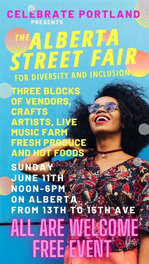 Alberta Street Fair Sumner Street Shea