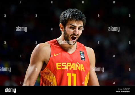 Ricky Rubio Spain Basketball National Team World Cup 2014 Stock Photo