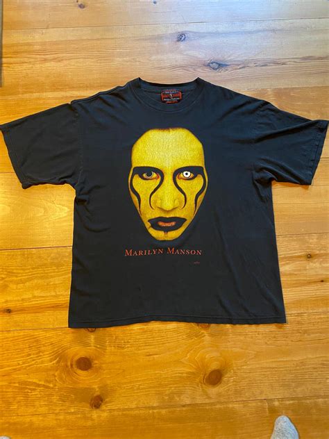 marilyn manson sex is dead official marilyn manson tshirt 1997 vintage grailed