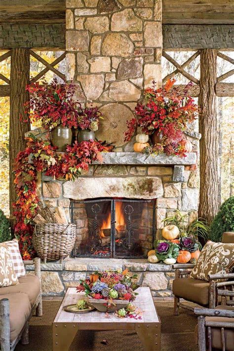 25 Fall Inspired Outdoor Living Spaces That Are Ultra Cozy