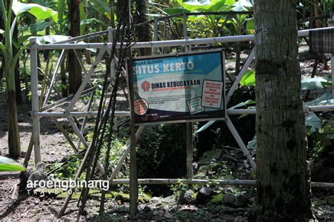 Contoh akankah masa ini bisa dilalui dengan baik? Situs Kerto Pleret Bantul Yogyakarta