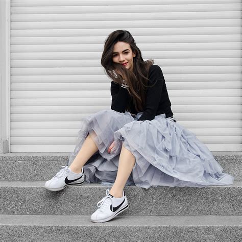 Https://tommynaija.com/outfit/edgy Tulle Skirt Outfit