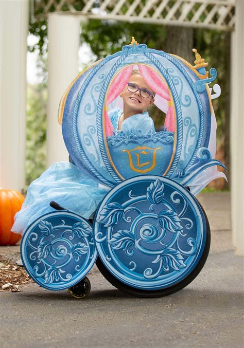 Disney Princess Cinderella Carriage Wheelchair Cover Adaptive Costume