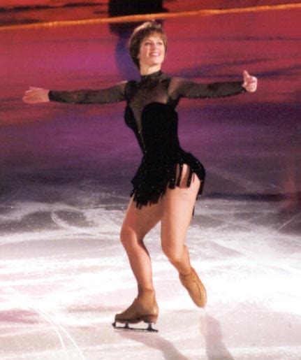 In addition to mastering various moves in figure skating, she is credited with inventing new moves of her own. 2000 Boitano's Skating Spectacular - Dorothy Hamill