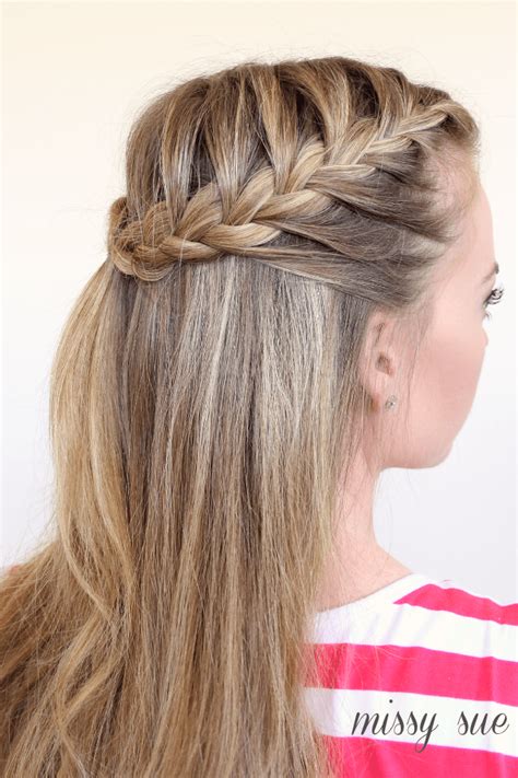 Simple vertical braids are so yesterday. Braid 11-Half Up French Braids