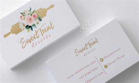 Free Printable Bakery Business Cards
