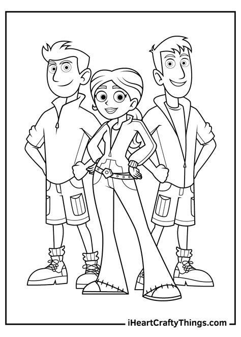 Wild Kratts Coloring Pages Connect The Dots Free Printable Coloring