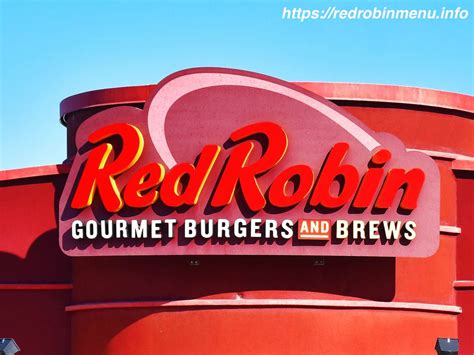 RED ROBIN GOURMET BURGERS AND BREWS - PRICES 2024