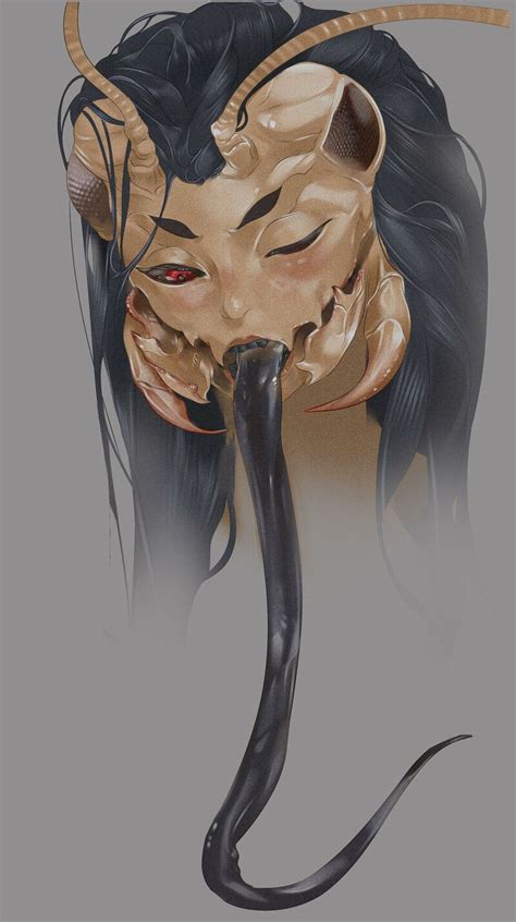 Artstation Monster Centipede Girl Victoria Yurkovets Monster Concept Art Monster Art