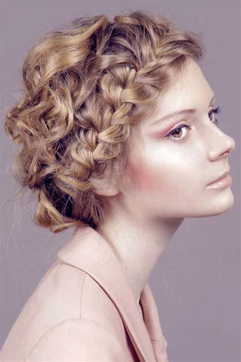 Here are some everyday hairstyles for medium hair to inspire. 15 Easy Hairstyles For Short Curly Hair