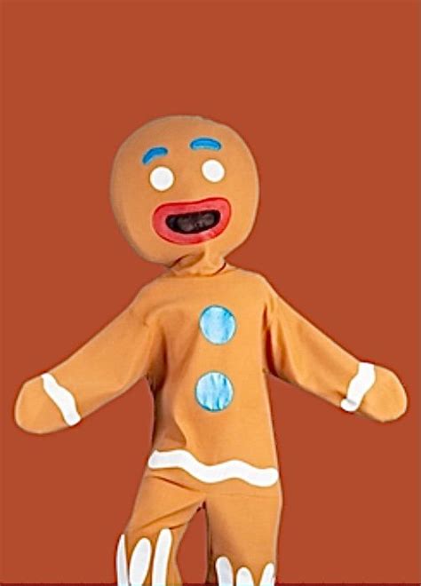 Disguise Dreamworks Gingy Shrek Costume For Kids Adults Gingerbread Man