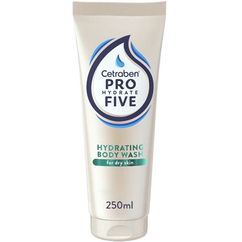 Cetraben Pro Hydrate Five Hydrating Body Wash For Dry Skin 250ml