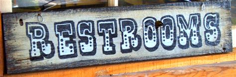 Custom Western Town Style Painted Signs By Holly Vintage Decorator Signs