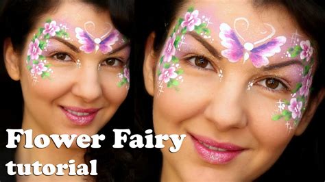 Easy Flower Fairy 🌺 — Makeup And Face Painting Tutorial For Beginners