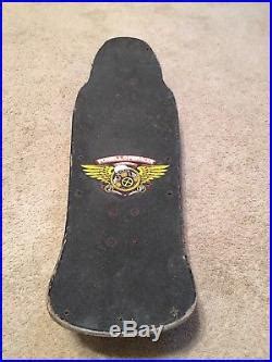 Poweredge skateboard magazine may 1990 tony hawk christian hosoi caballero 5/90. Tony Hawk 1990 Medallion Skateboard Powell Peralta vintage ...