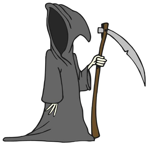 Cartoon Reaper Images ~ Reaper Grim Cartoon Death Clipart Animated
