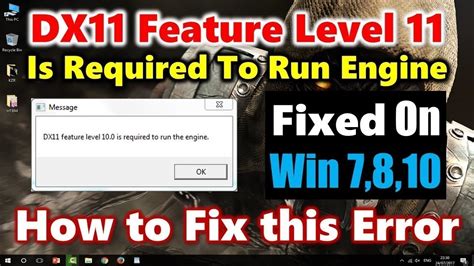 How To Fix Fortnite Dx11 Feature Level 10 02020 Youtube