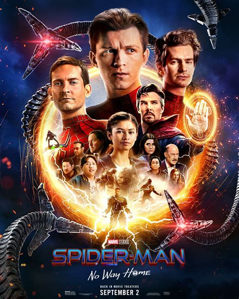 Spider Man No Way Home Le Poster De La Version Longue The More Fun Stuff Version Les