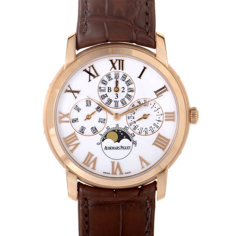 Audemars piguet holding sa (french pronunciation: Audemars Piguet Jules Dragon Perpetual Calendar ...