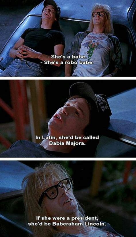 Discover and share wally world quotes. Waynes world | Waynes world quotes, Best movie lines ...