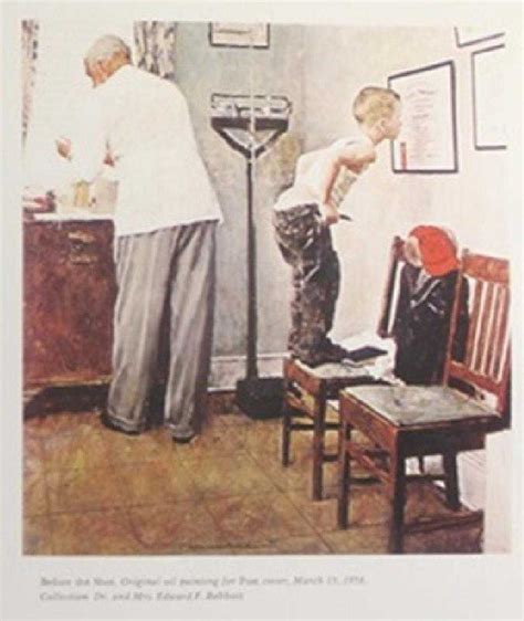 Print Before The Shot Norman Rockwell