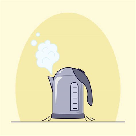 4800 Electric Kettle Boiling Illustrations Royalty Free Vector