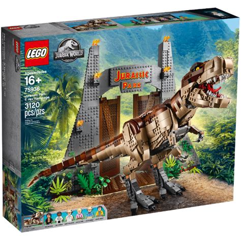 Lego Jurassic World Parc Jurassique Le Saccage Du T Rex Brick Creation