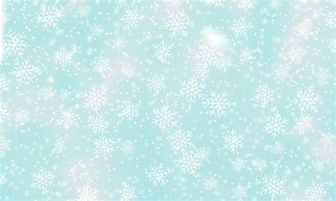 Premium Vector Falling Snow Background Vector Illustration