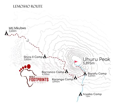 7 days Lemosho Route