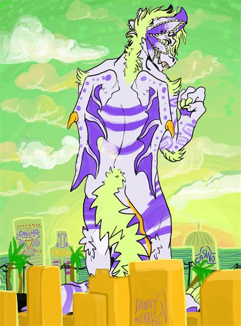 Giant Monster Attacks City Because Of Msi By Danneroni On Deviantart
