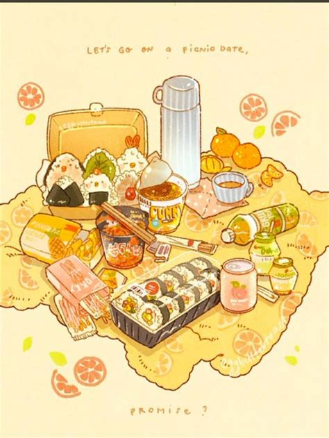 Pin by Rosabel C on Aesthetic in 2020 | Cute food art, Cute food drawings, Food drawing