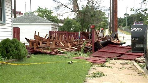 Sounded Like A Bomb Blast Waukesha Hit Hard By Storms Trees Downed