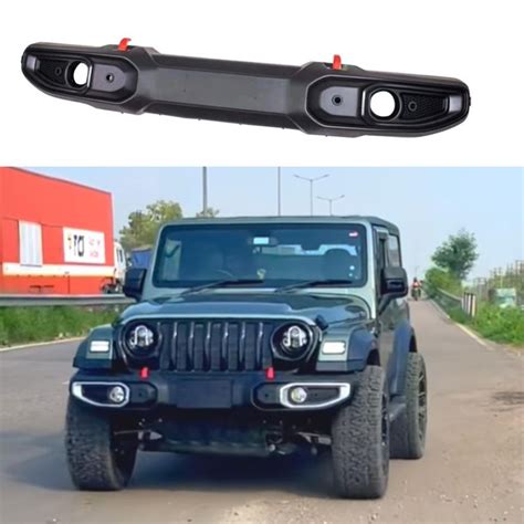 Abs Front Bumper For Jeep Wrangler Jl Accessories Wrangler Jk Upgrade